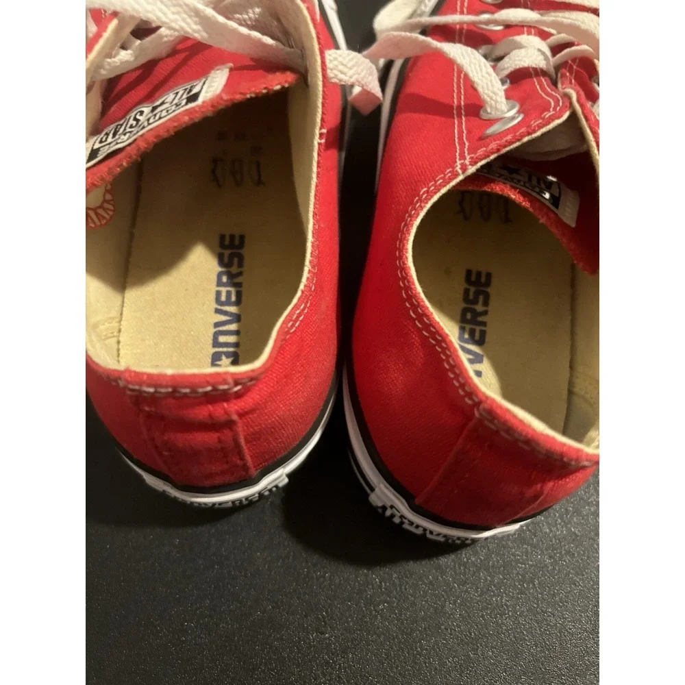 Converse Chuck Taylor All Star OX Red - Men's 4 Women's‎ 6 Sneakers Tennis Shoes - Picture 4 of 11